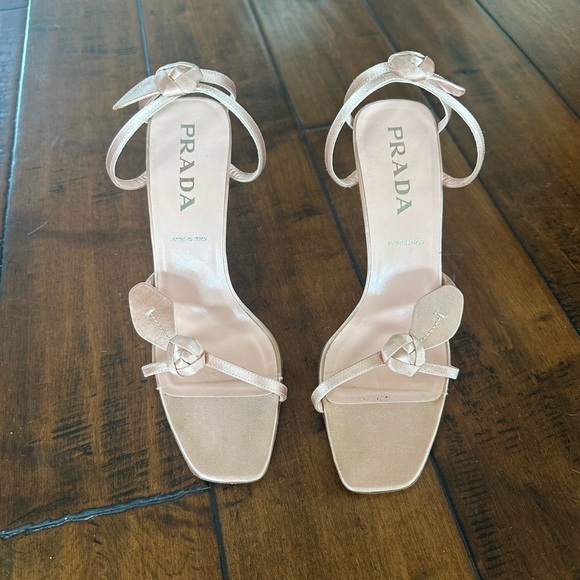 Prada Shoes - AUTHENTIC Prada Satin Heels